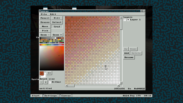Create intricate artworks with Canvas
